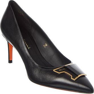 Santoni Leather Pump