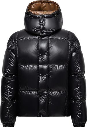 Moncler Moncler Parana Hooded Short Down Jacket, Men, Black, Size: 0
