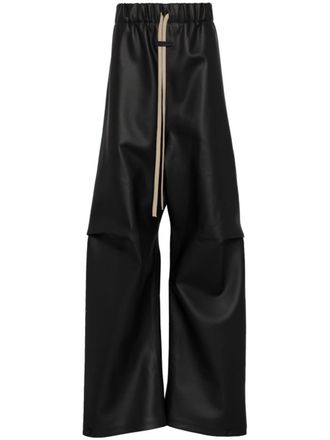 Fear of God pleated wide-leg trousers - Nero