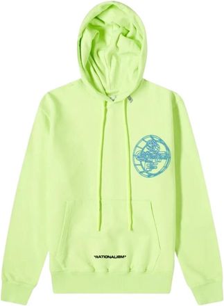 Off-white Sweatshirts & Hoodies - Heren - Hoodies - Groen - XS - Katoen - Hoodies & sweatvesten