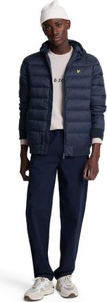 Lyle & Scott Wadded Jacket in Dark Navy at Nordstrom, Size Xx-Large