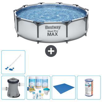 Bestway Piscina Bestway Steel Pro Max Redonda - 305x76 Cm - 8-piezas S22137