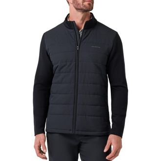 Travis Mathew Point of Sail 2.0 Hybrid Jacket in Black at Nordstrom, Size Small