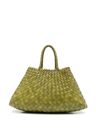 Dragon Diffusion leather tote bag - women - Leather - OS - Green