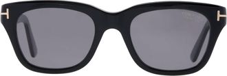 Tom Ford Snowdon Polarized Smoke Square Mens Sunglasses FT0237 01D 52