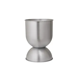 Ferm Living Hourglass Blumentopf small, &Oslash; 30 x H 42,5 cm, Aluminium