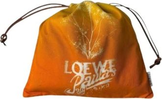 Loewe Pre-owned Bags, female, Orange, Size: ONE SIZE Pre-owned Pouch