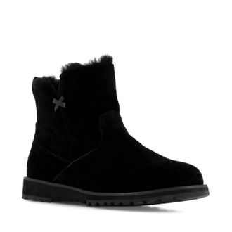 Emu Womens Beach Mini Boots In Black/noir