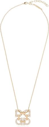 Ferragamo Ketting met hanger - Dames - Kettingen - Geel - ONE Size - Accessoires