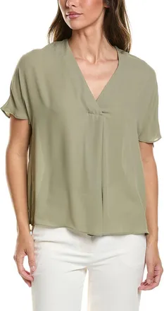 Elie Tahari Elie By Elie Tahari V-Neck Woven Top
