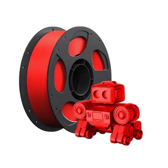 OEM Filamento Pla, Forma S&oacute;lida, Alta Compatibilidad, 3 Kg, Rojo Brillante