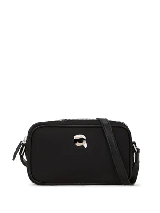 Karl Lagerfeld Ikon Pin crossbody bag - Black