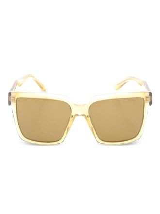 Prada 2010s square-frame sunglasses - Yellow