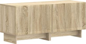vidaXL Mueble De Tv Roble Sonoma Madera De Ingenier&iacute;a Vidaxl