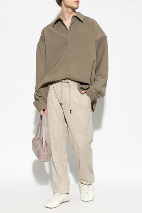 Etro Plaid Patterned Trousers, Mens, Beige