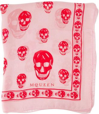 Alexander McQueen Skull Scarf