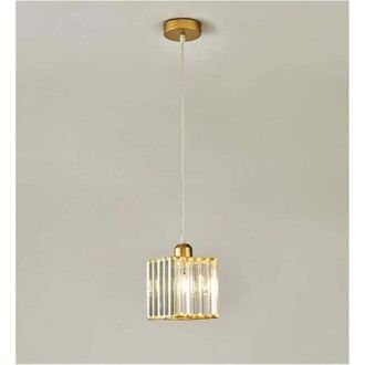 OEM [nunca Usado] Mini L&aacute;mpara Colgante Empotrada De Cristal Cromado, Moderna L&aacute;mpara De Techo Para Comedor, Dormitorio, Cocina, Armario Y Pasillo. E27, U