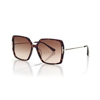 Tom Ford Brown Havana Mixed Butterfly Brown Gradient Womens Sunglasses FT1039 52F 59