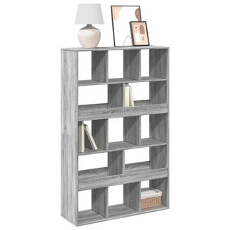 Berkfield Home Bookcase Grey Sonoma 100x33x156.5 cm Engineered Wood