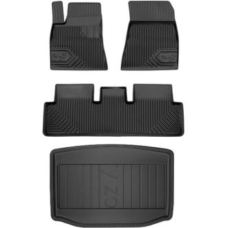 OEM Set 77 Tapetes Y Alfombrillas Para Tesla Model 3 Sed&aacute;n Del 2017 Al 2020