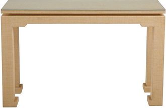 Ballard Designs Bunny Williams Raffia Console Table - Ballard Designs
