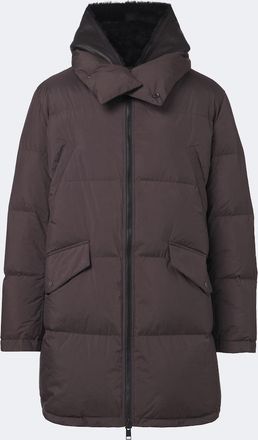 Yves Salomon Shearling-trimmed down coat
