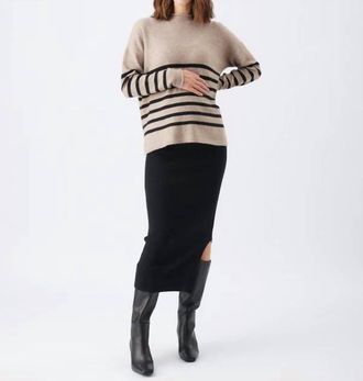 Ripe Dani Knit Skirt In Black