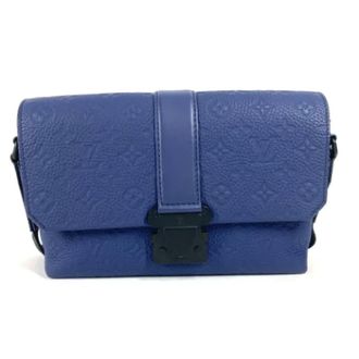 Louis Vuitton Tweedehands leren Louis Vuitton tassen - Dames - Pre-owned - Blauw - Maat: ONE Size Leer