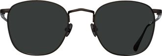 Linda Farrow SIMON LFL479 C21 Womens Sunglasses Gunmetal Size 48