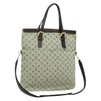 Louis Vuitton Pre-owned Tote Bags, female, Green, Size: ONE SIZE Pre-owned Vintage Tote Bag