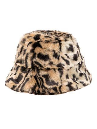 Unreal Fur Cappello bucket Yeoman in finta pellicciab - Toni neutri