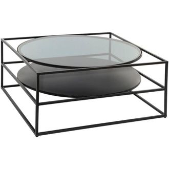 Atmosphera Atmosphera - Tavolino yoho nero 90x90cm créateur dintérieur