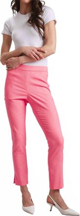 Peace of Cloth Hampton Tweed Brie Pants In Pink