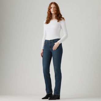 Levi's 314 Shaping Straight Jeans - Womens - 23X30 - Dark Wash / Eternal Indigo Drk Tint