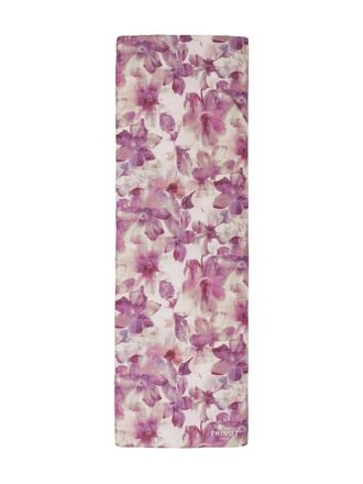 Twin-Set floral scarf - Viola