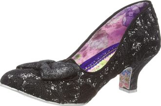 Irregular Choice Dazzle Razzle Fashion Shoe, Q122 Black Lace BJ, EUR 36 (UK 3.5)
