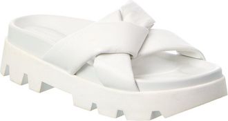 Ferragamo Ferragamo Air Lug Leather Sandal