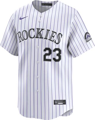 Nike Kris Bryant Colorado Rockies Nike Mens Dri-FIT ADV MLB Limited Jersey in White | T7LMDNHODN9-005