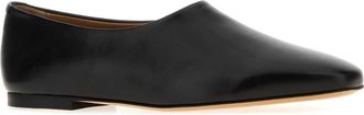 Jil Sander Womens Prince Ballerina Black Calf