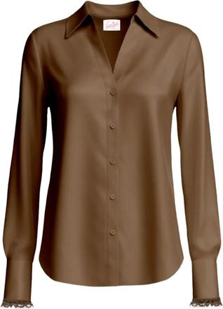 MC2 Saint Barth Shirts - female - MC2 Saint Barth - Shirts - Brown - M - Blouses & Shirts