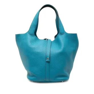Herm&egrave;s Pre-owned Picotin 26 - unisex - Herm&egrave;s Vintage - Vintage Handbags - Blue - ONE SIZE - Pre-owned