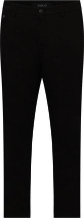 Replay Mens Replay Benni Regular-Fit Chinos in Black