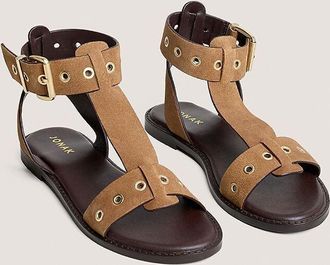 Jonak Platte sandalen in su&egrave;de WIZZ