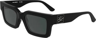 Karl Lagerfeld Kl 6182S 001 Zonnebrillen - unisex - Zonnebrillen - Zwart - 51 MM - Accessoires