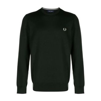 Fred Perry Uomo, Maglie, Verde, M, new