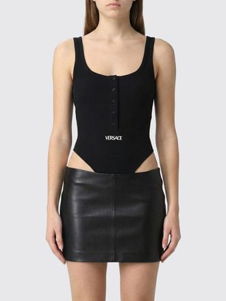 Versace Top VERSACE Woman color Black