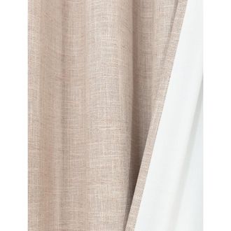 MOONDREAM Cortina opaca 100% ollaoss beige mc632 130lx250h