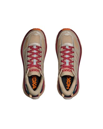 Hoka One One Mens Sneakers Mafate Speed 2 Cream Pepper Cream-Pepper Upper: Synthetic Trainers Cream/pepper