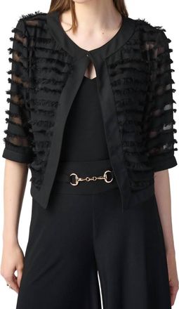 Joseph Ribkoff Evening Jacket In Black