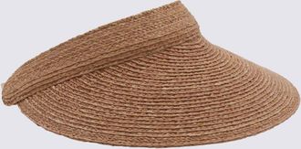 Helen Kaminski Camel Raffia Hat